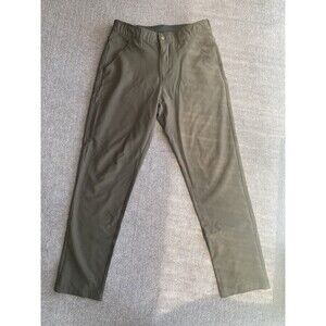 BYLT Premium Basics Mens Kinetic Pants Size 32 Black Stretch Golf Everyday 31x29